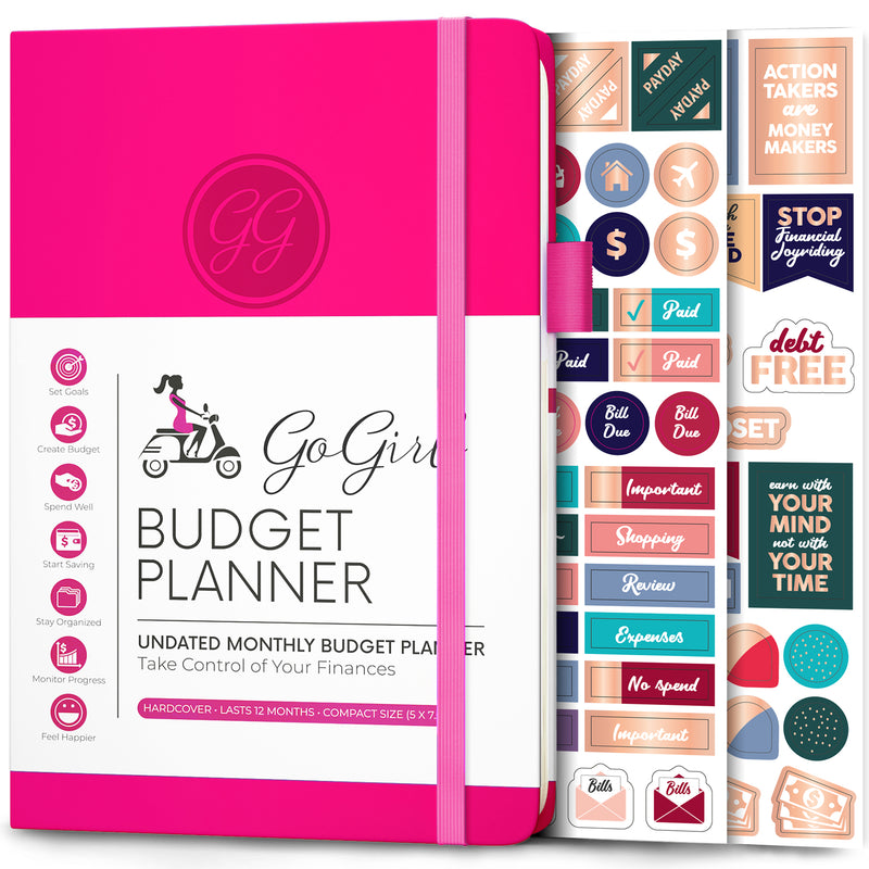 GoGirl Planner and Organizer for Women – Pocket Size Weekly  Planner, Goals Journal & Agenda to Improve Time Management, Productivity &  Live Happier. Undated – Start Anytime, Lasts 1 Year 