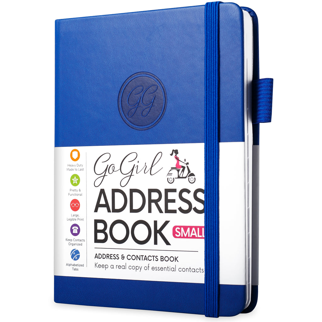 Minimalist Digital Address Book for iPad 15 Cover Options