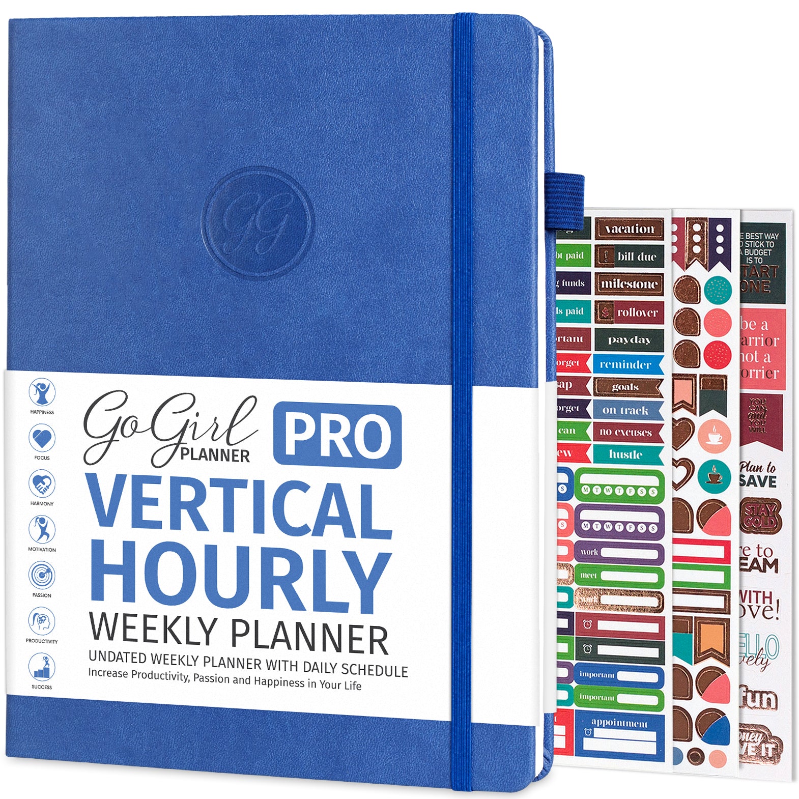 Vertical Hourly Weekly Planner