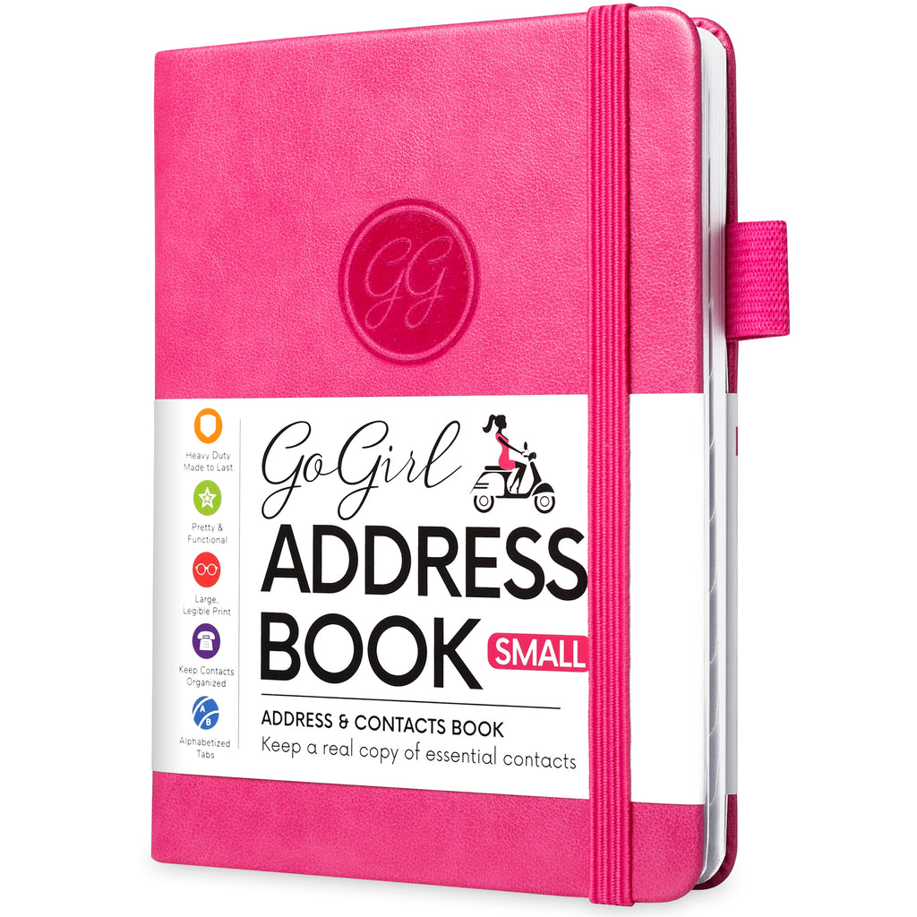 Minimalist Digital Address Book for iPad 15 Cover Options