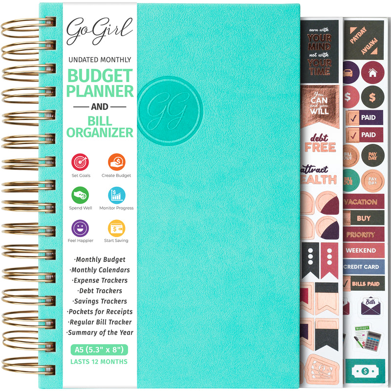  GoGirl Planner and Organizer for Women – Pocket Size Weekly  Planner, Goals Journal & Agenda to Improve Time Management, Productivity &  Live Happier. Undated – Start Anytime, Lasts 1 Year 