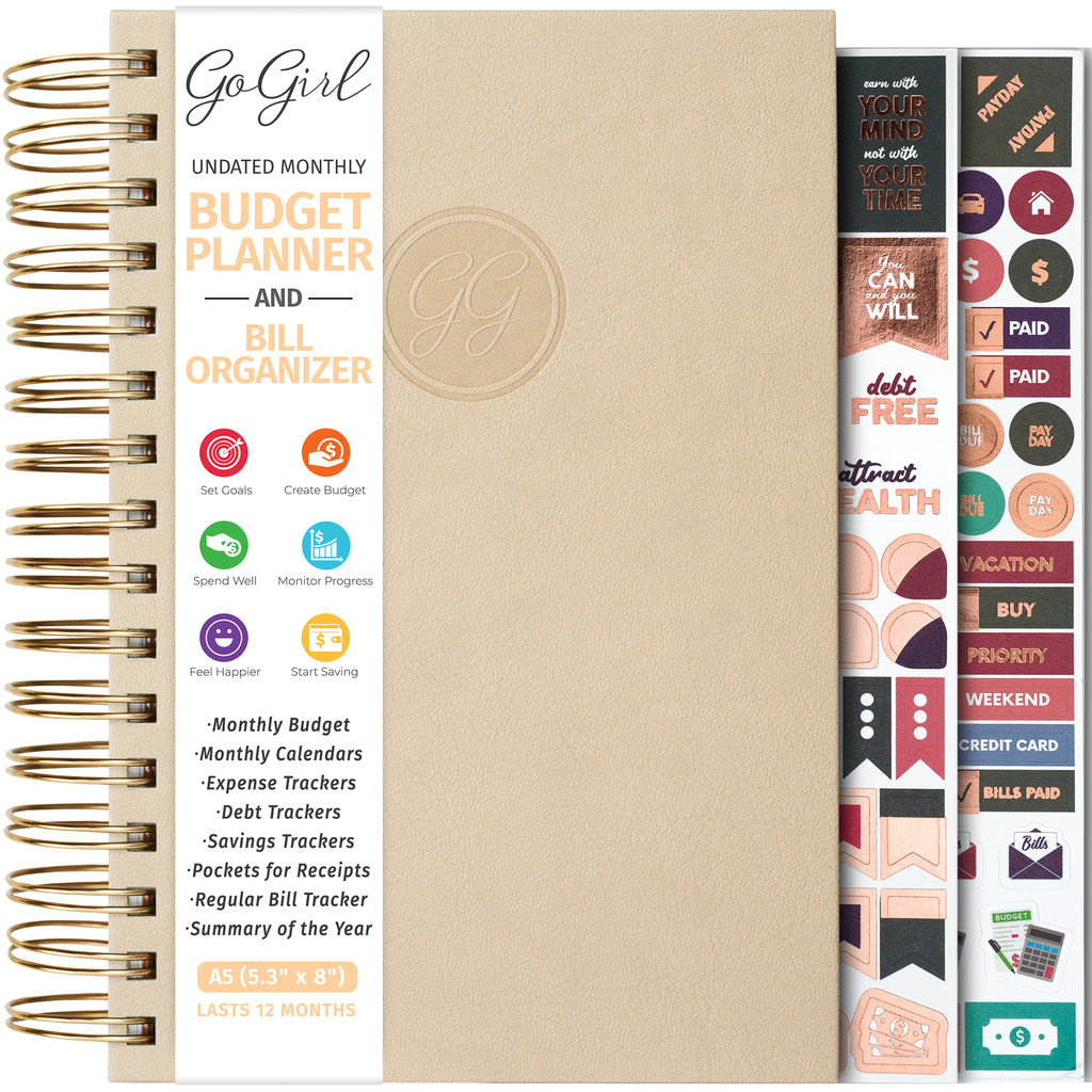 KIHONI A6 budgetplanner, Duits, geldorganizer, budgetplanner met KIHONI A6 budgetplanner, Duits, geldorganizer, budgetplanner met